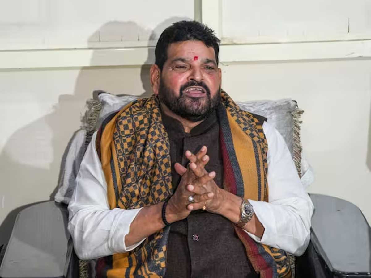 कुश्ती संघ का कार्यालय बृजभूषण शरण सिंह के आवास से हटाया गया